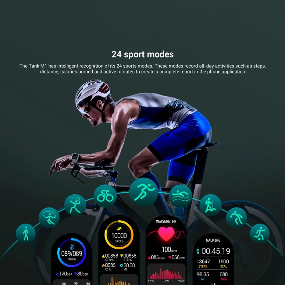 smartwatch Kospet Tank M1