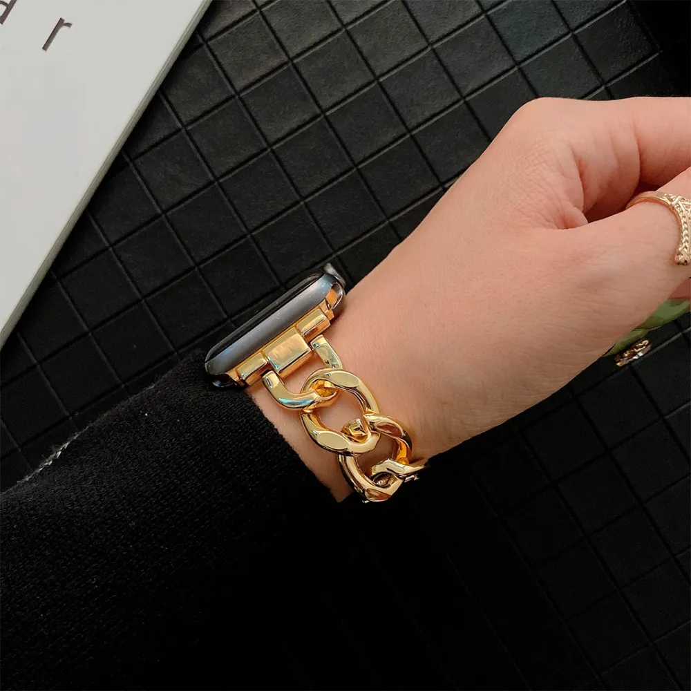 strap with metallic design 43/44mm