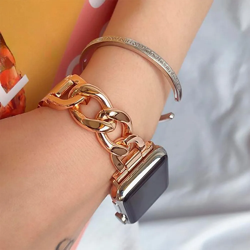 strap with metallic design 43/44mm