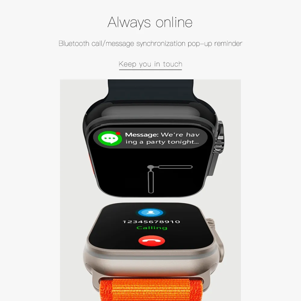 smartwatch W69 Mini Ultra - DIY version