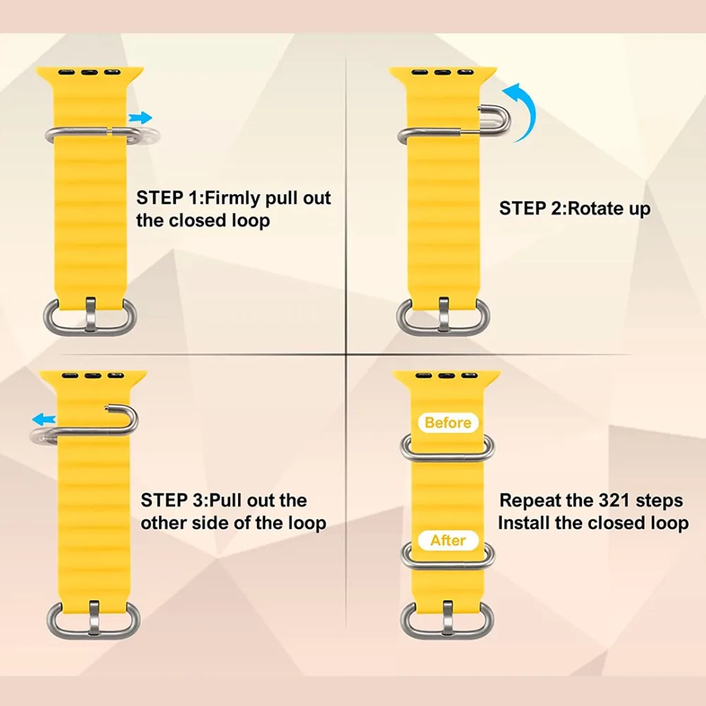 2 Color Ocean Strap for Ultra Watch