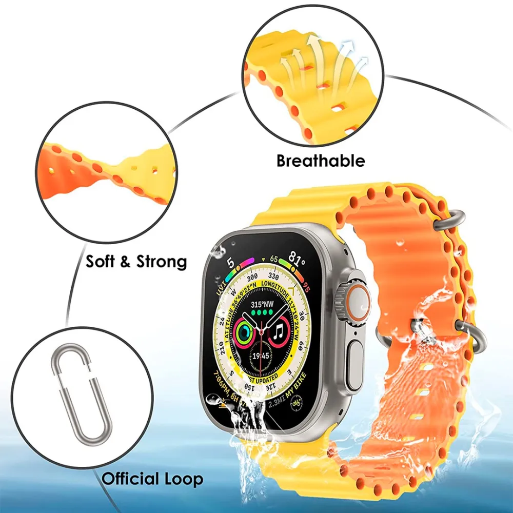 2 Color Ocean Strap for Ultra Watch