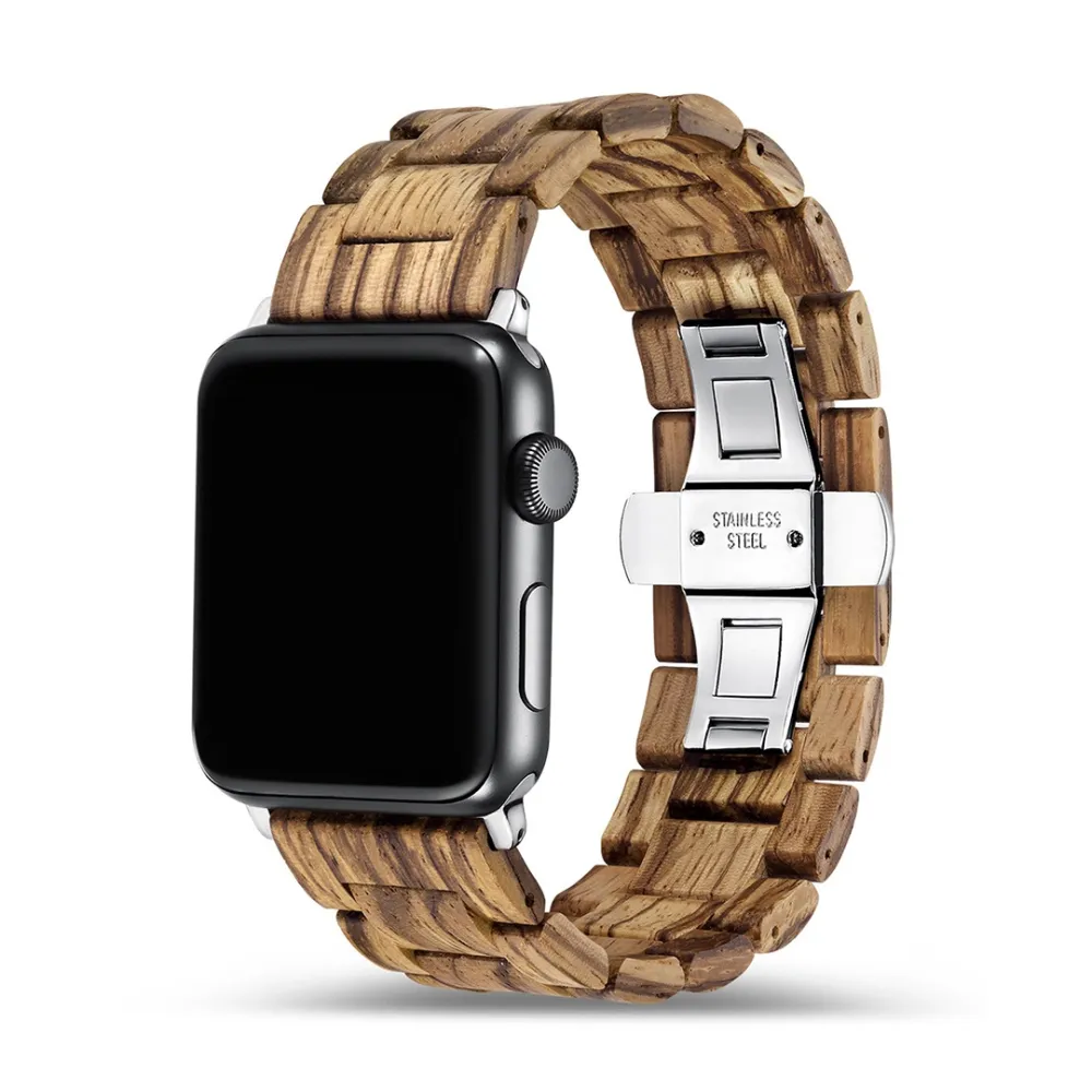 Wooden Smart Watch Band