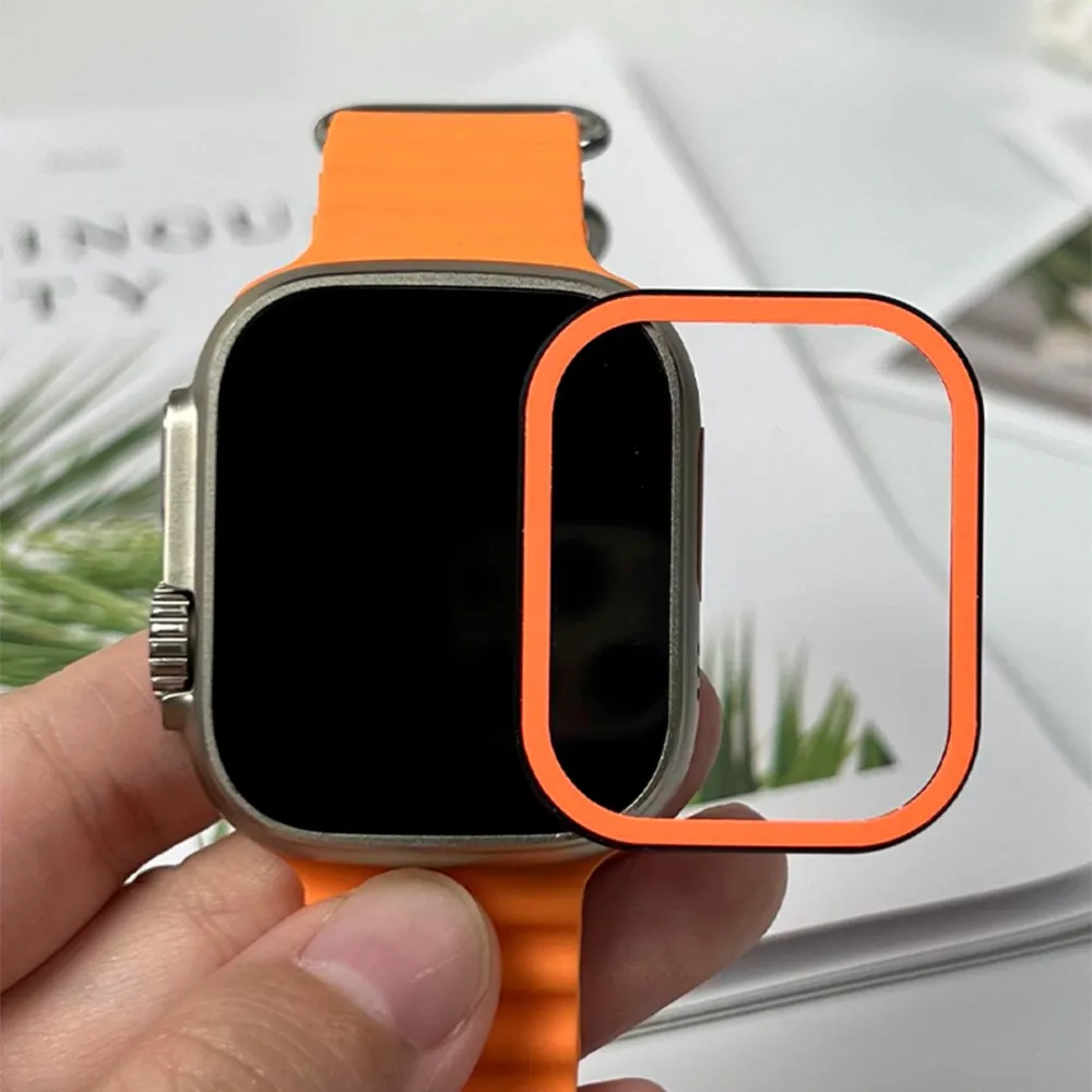 Neon screen glass 49mm