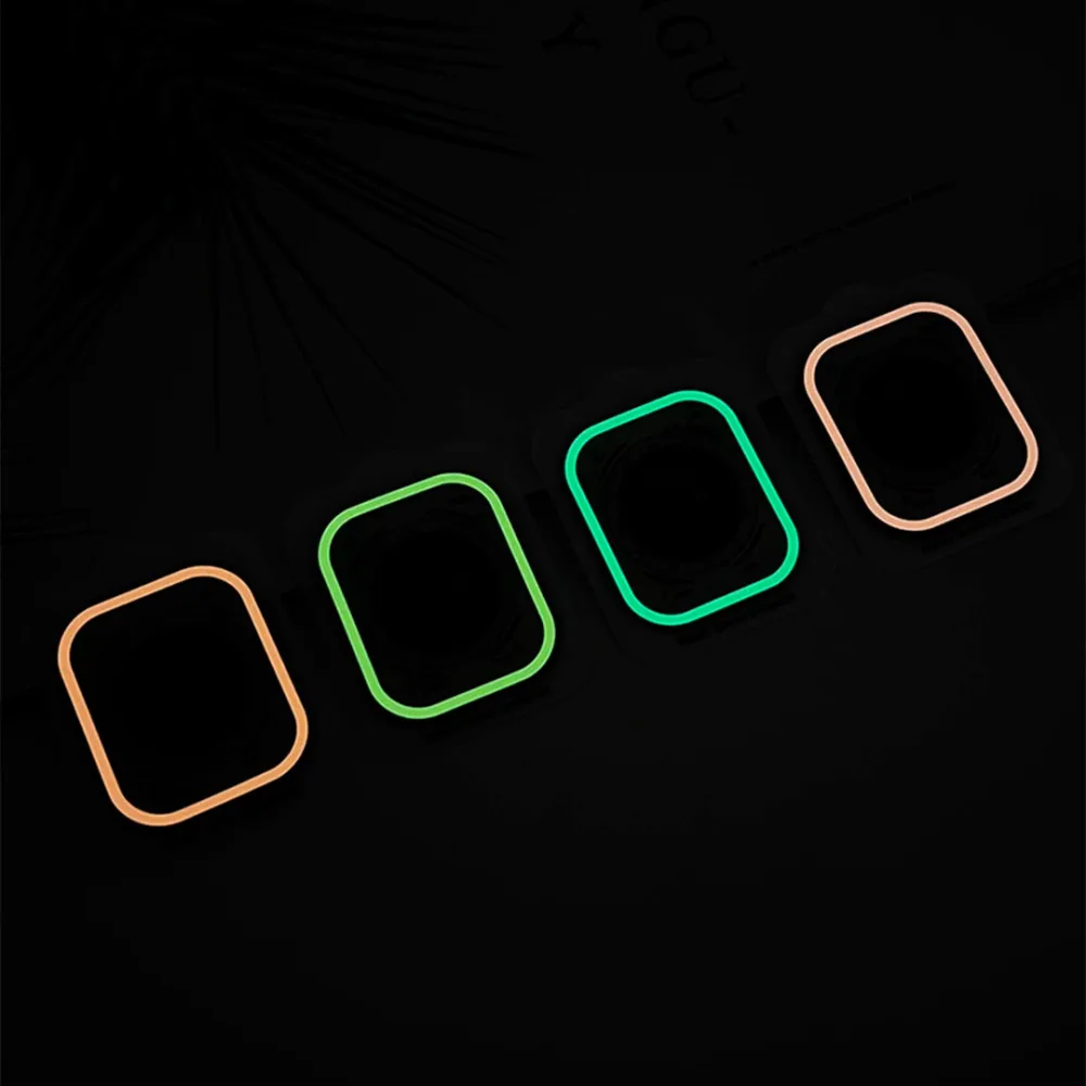 Neon screen glass 49mm