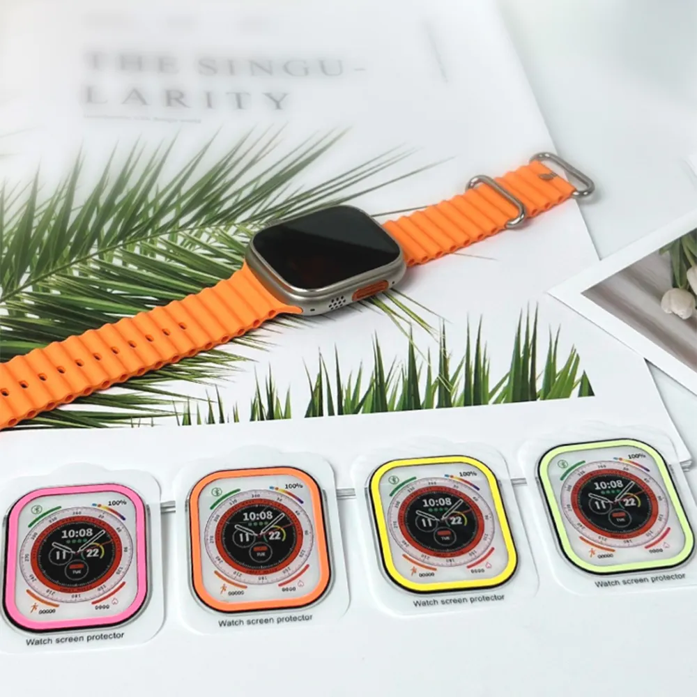 Neon screen glass 49mm