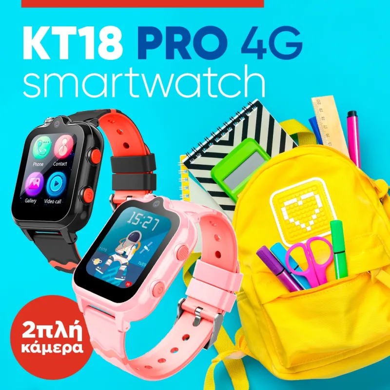 KT18 Pro 4G Android Kids Smartwatch