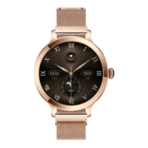 Rose - Gold case / Rose - Gold metal strap