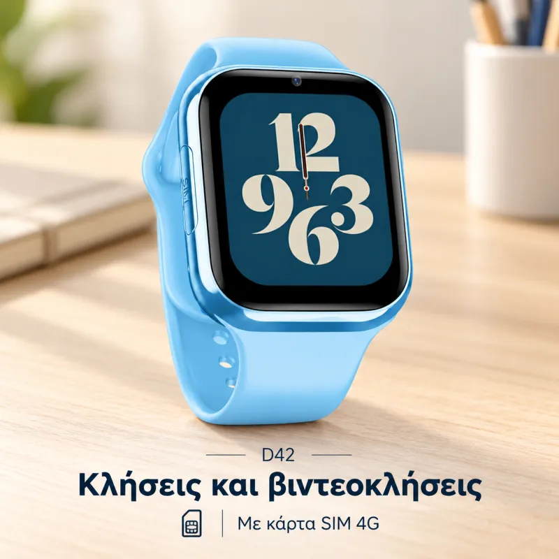 smartwatch D42 4g παιδικό