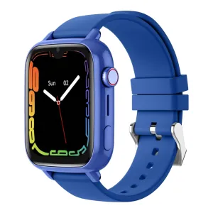 Μπλε κάσα / Μπλε λουρί σιλικόνης