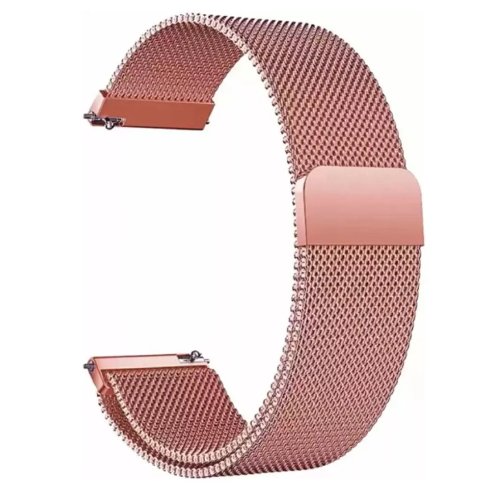 metallic strap with magnetic clasp 20mm