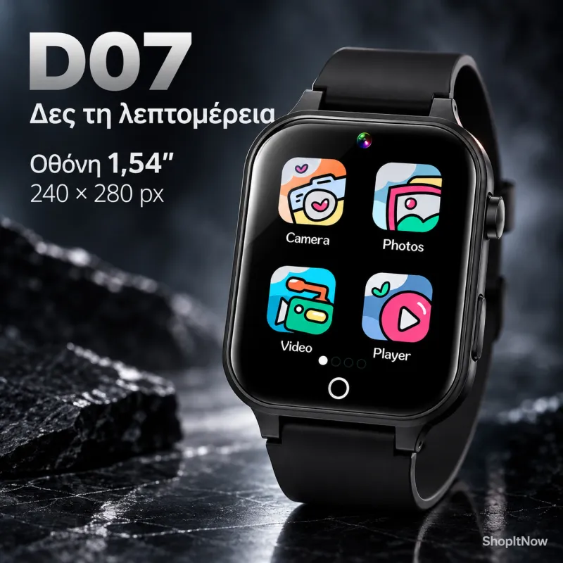 smartwatch D07 Παιδικό