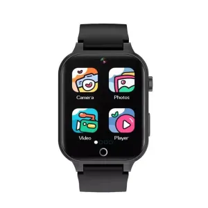 Black case / Black silicone strap