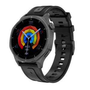 Μαύρη κάσα / Μαύρο λουρί σιλικόνης