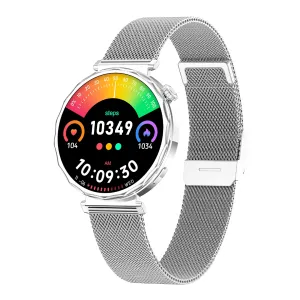 Silver case / Silver metal strap