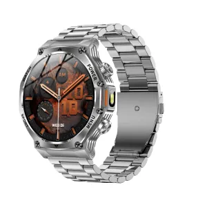 Silver case / Silver metal strap