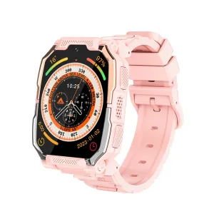 Pink case / Pink silicone strap