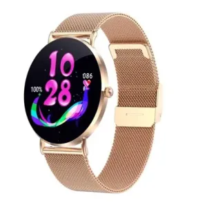 Rose - Gold case / Rose - Gold metal strap