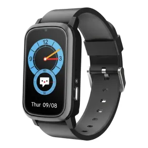 Black case / Black silicone strap