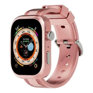 Pink case / Pink silicone strap