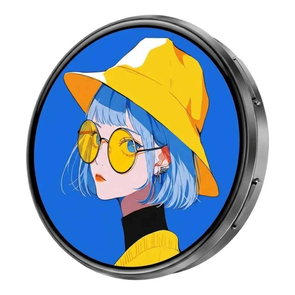 Smart Digital Badge with Touch Screen