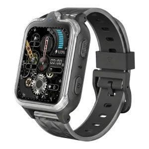 Black case / Black silicone strap