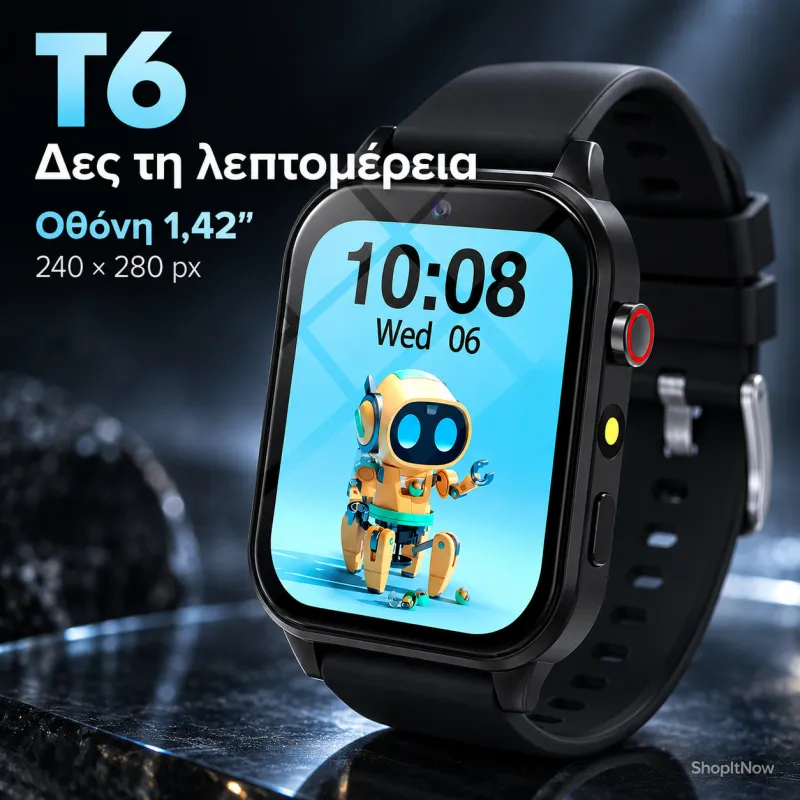 Παιδικό smartwatch T6