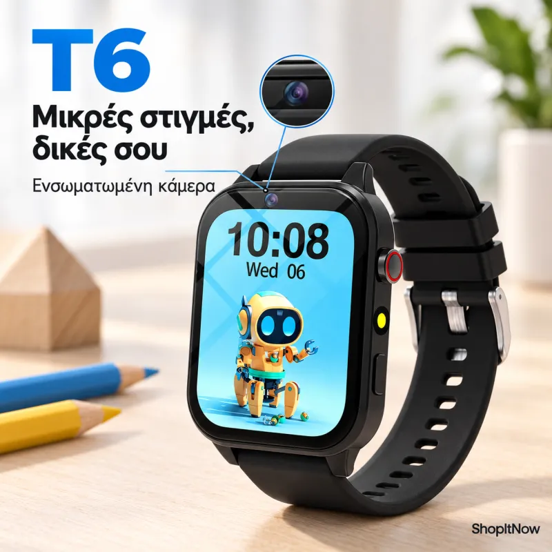 Παιδικό smartwatch T6
