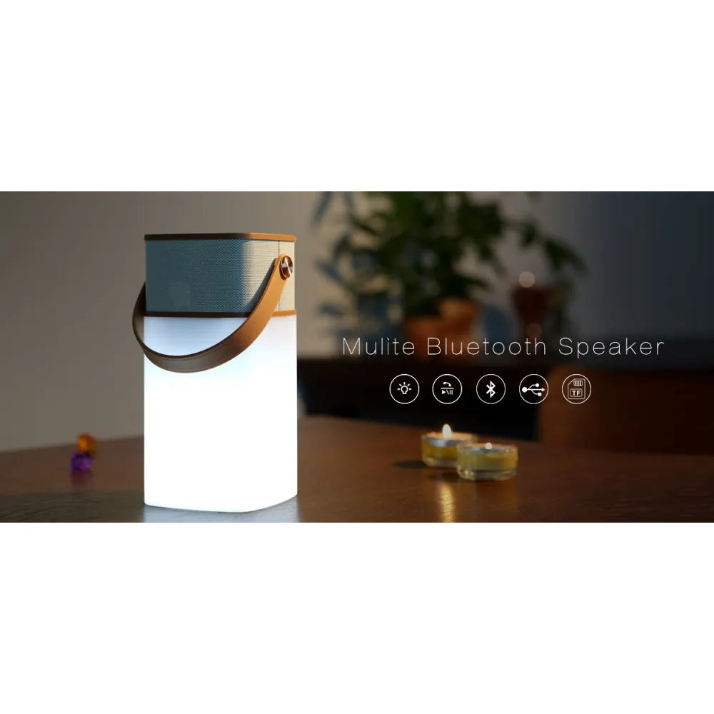 waterproof bluetooth speaker - led light
