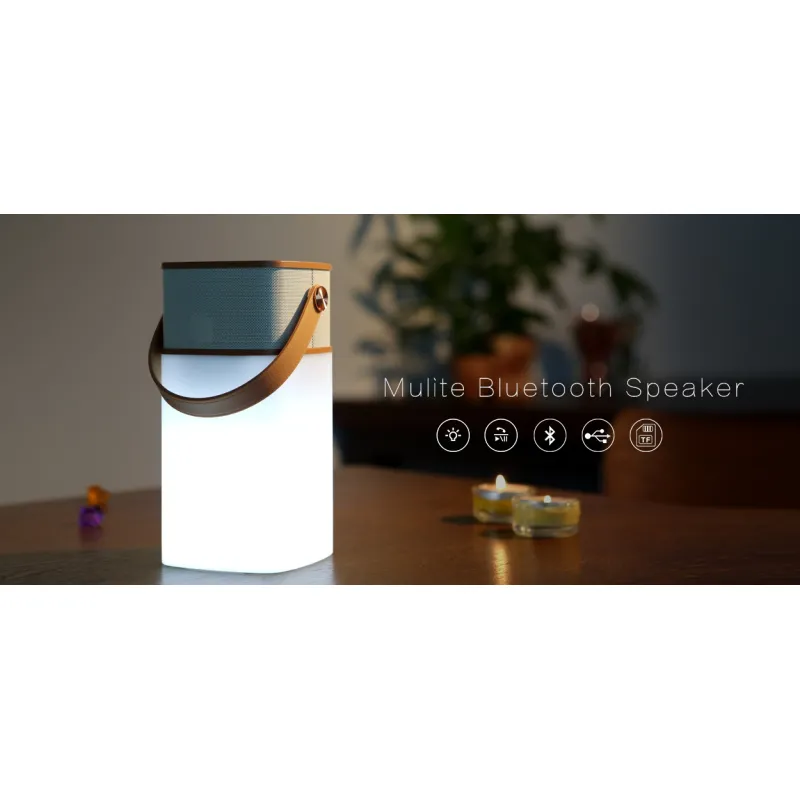 waterproof bluetooth speaker - led light