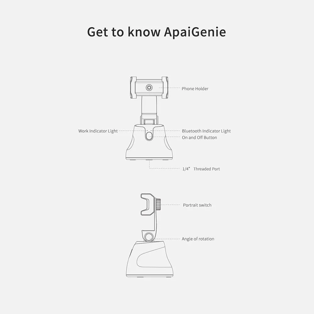 walk-through base with motion detector