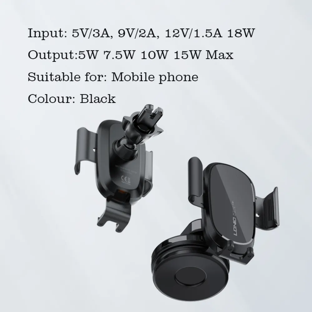 Wireless Charging Car Phone Holder