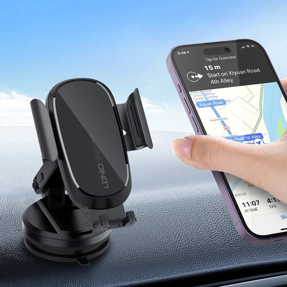 Wireless Charging Car Phone Holder