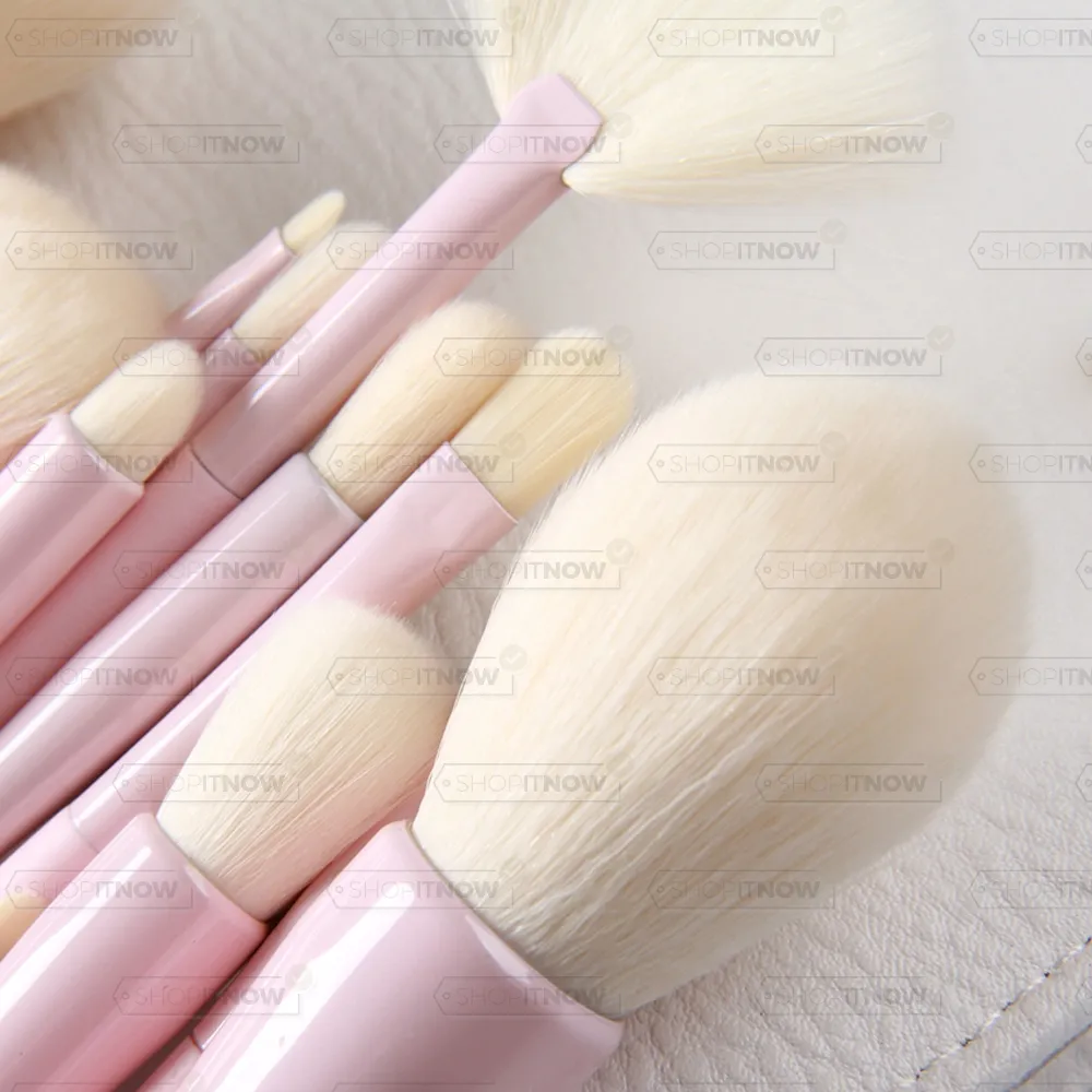 set of 14 make-up brushes