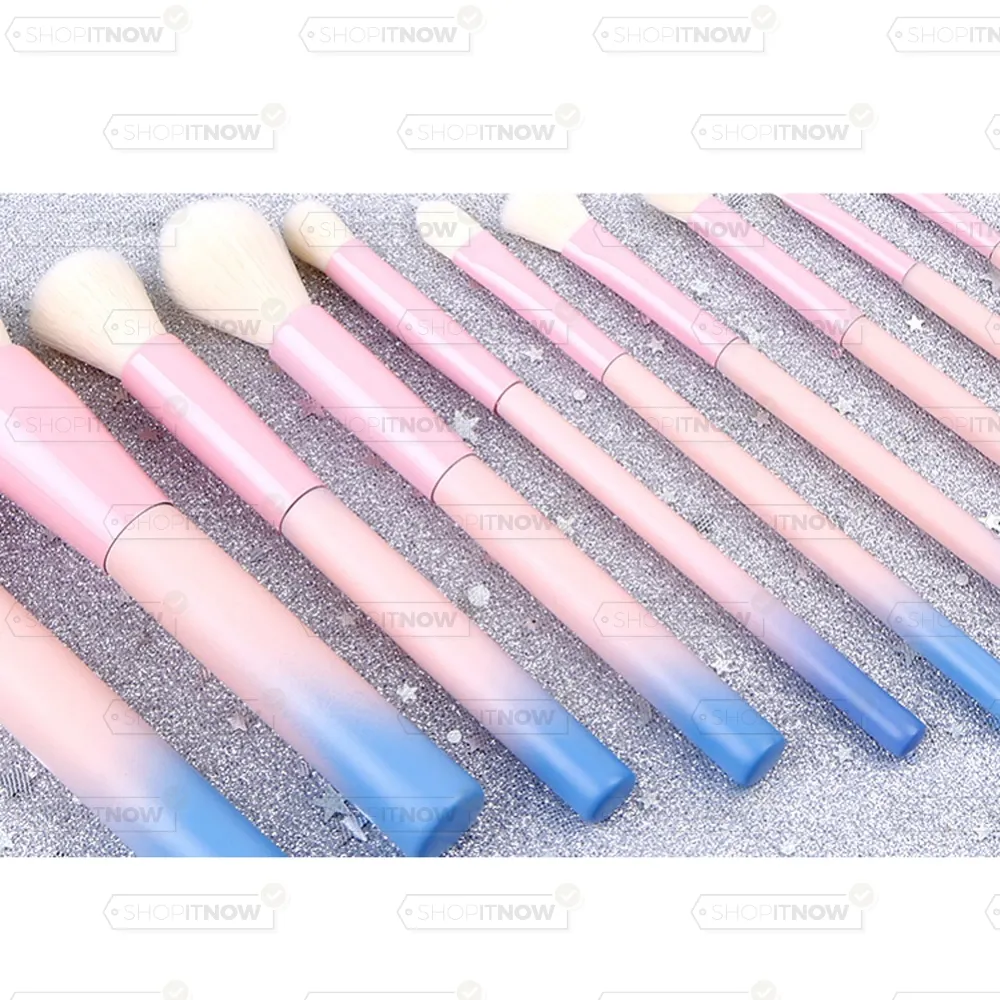 set of 14 make-up brushes
