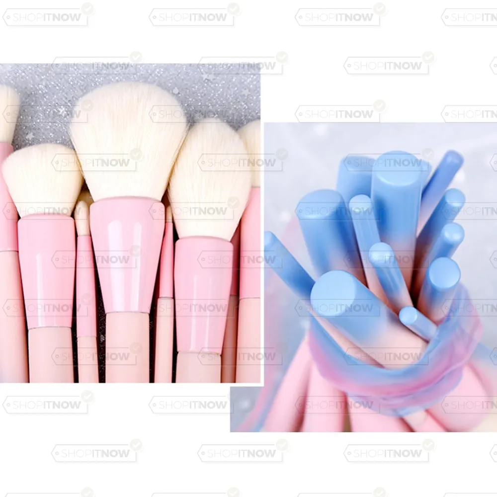set of 14 make-up brushes