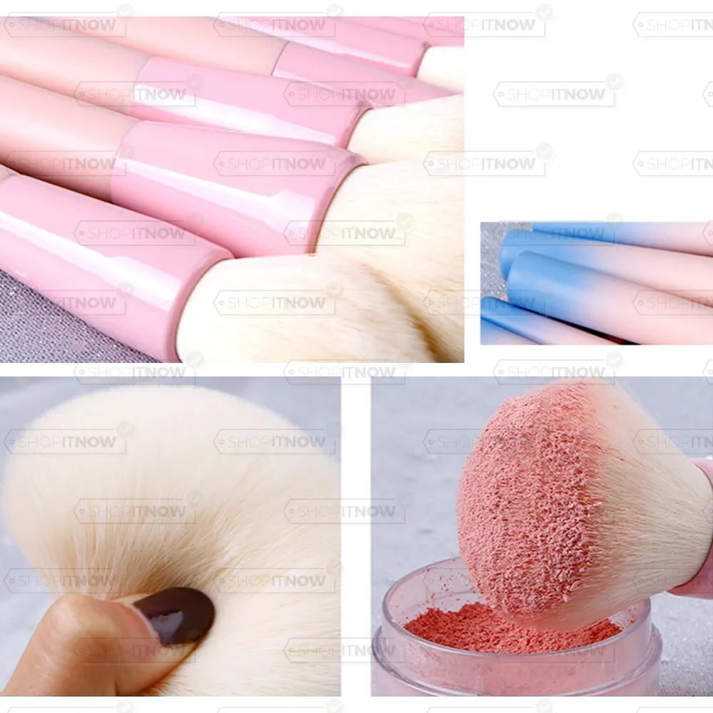 set of 14 make-up brushes