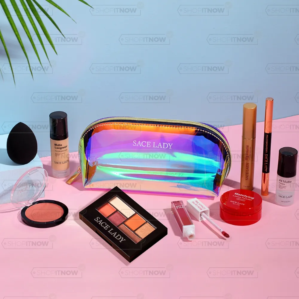 glossy cosmetic sheath