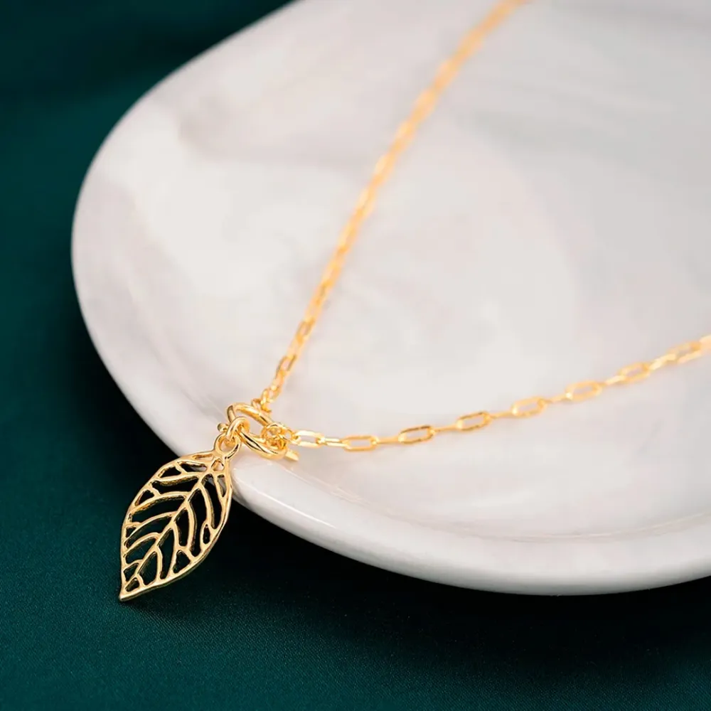 necklace leaf
