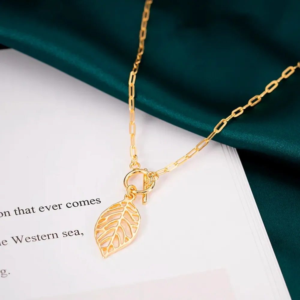 necklace leaf