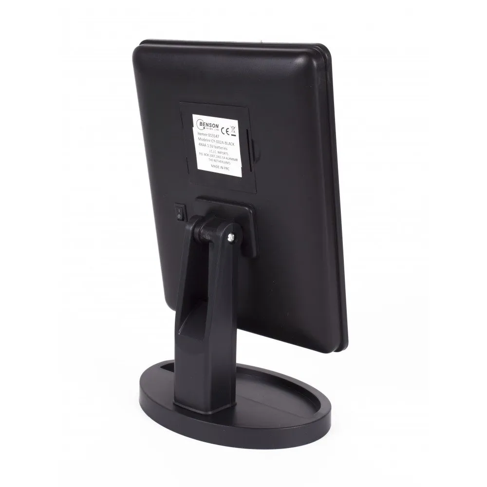 Makeup mirror with 16 LED lights