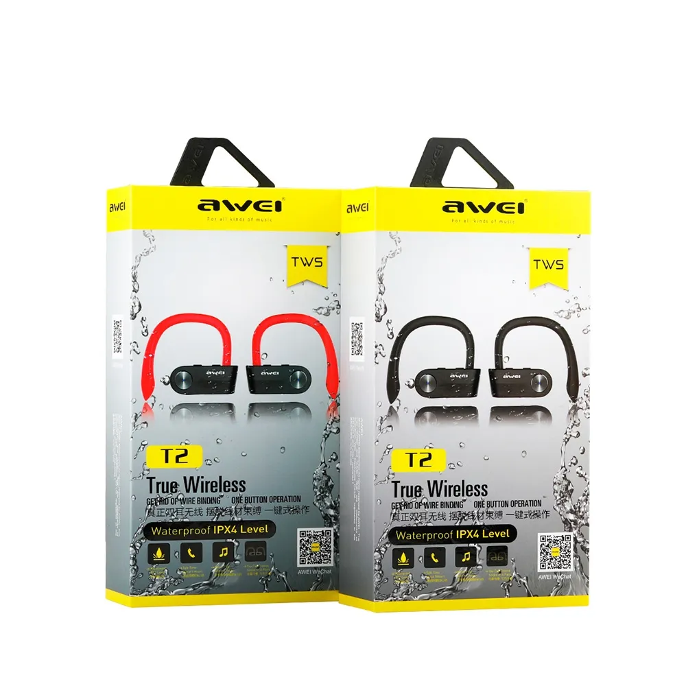 pair of bluetooth headset t2