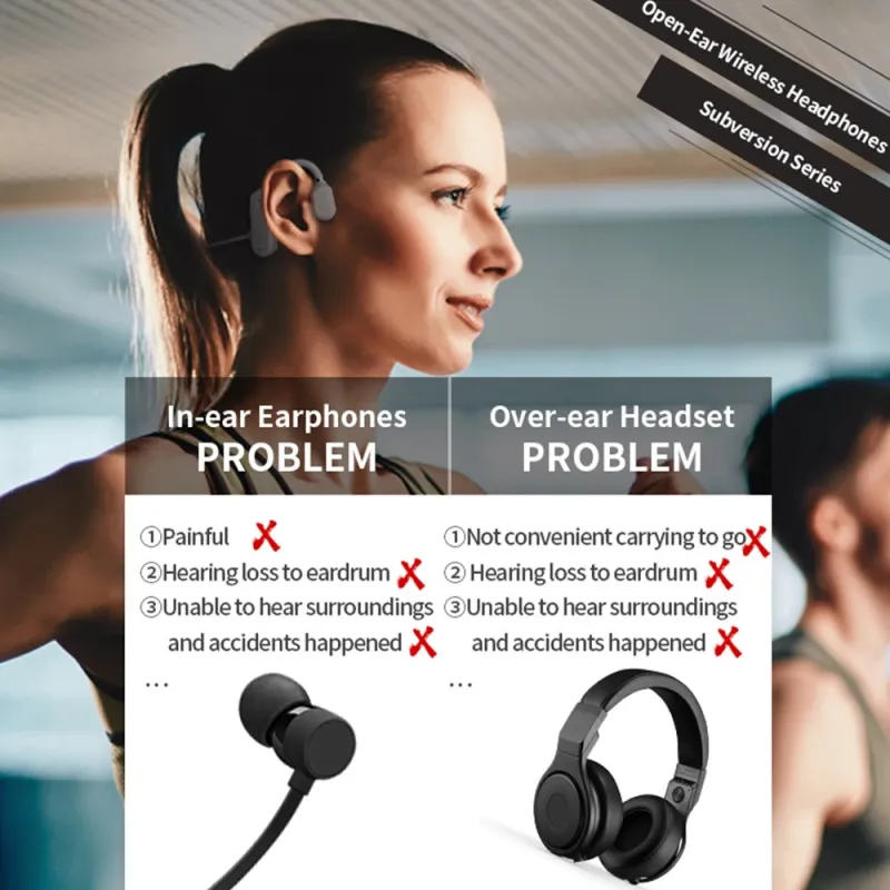 Wireless openear duet headphones