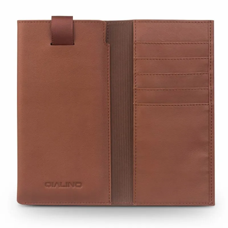 wallet and leather loop with clasp