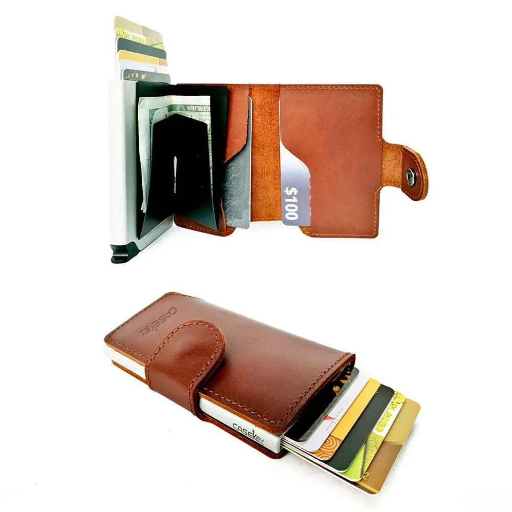 Leather wallet Feel Safe