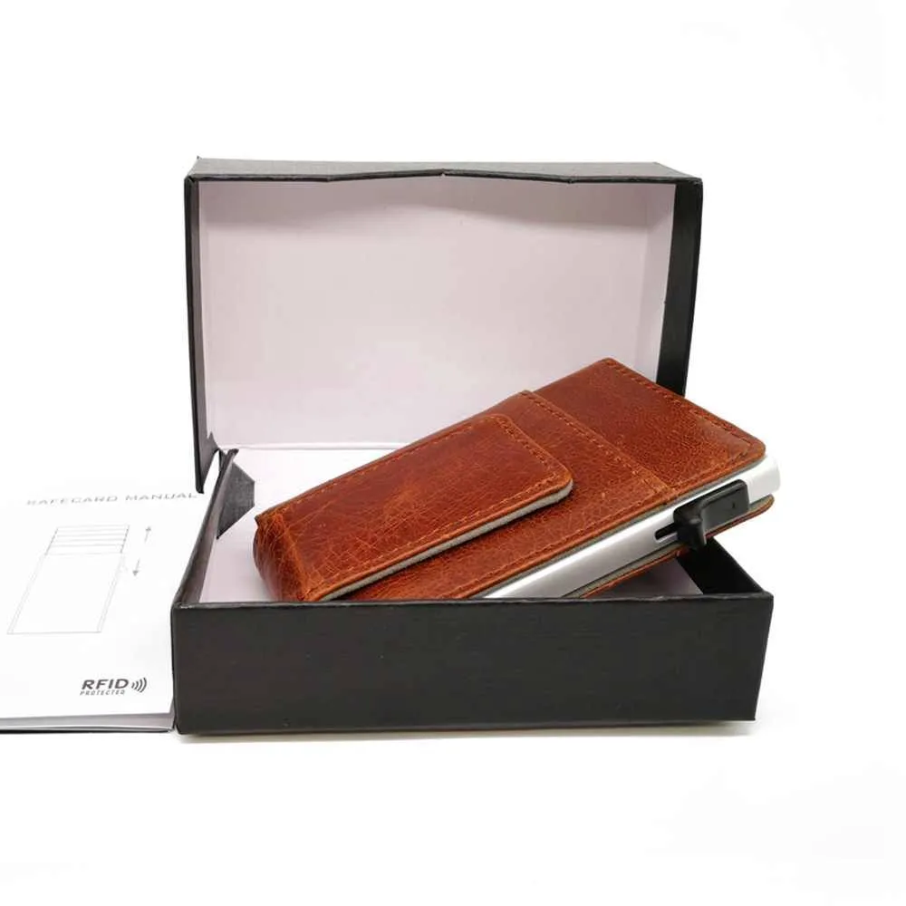 Leather wallet Feel Safe