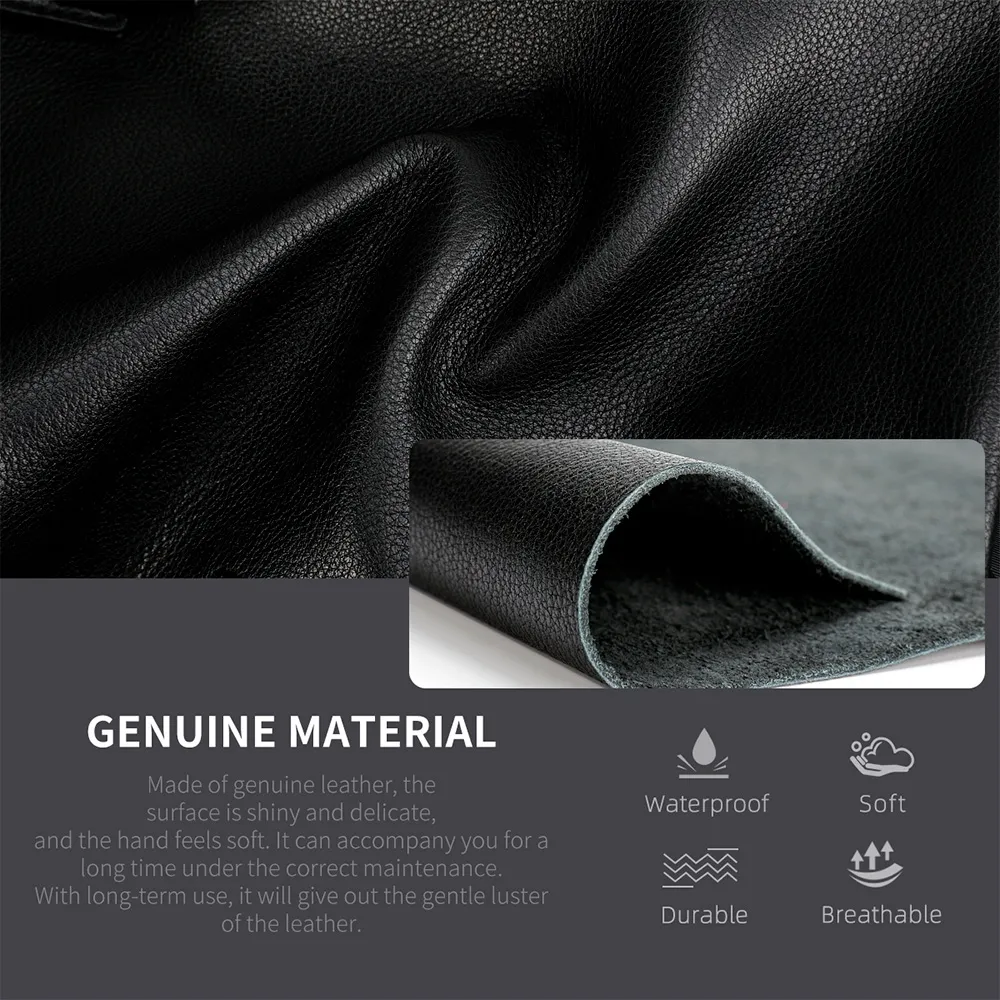 leather wallet with elastic band