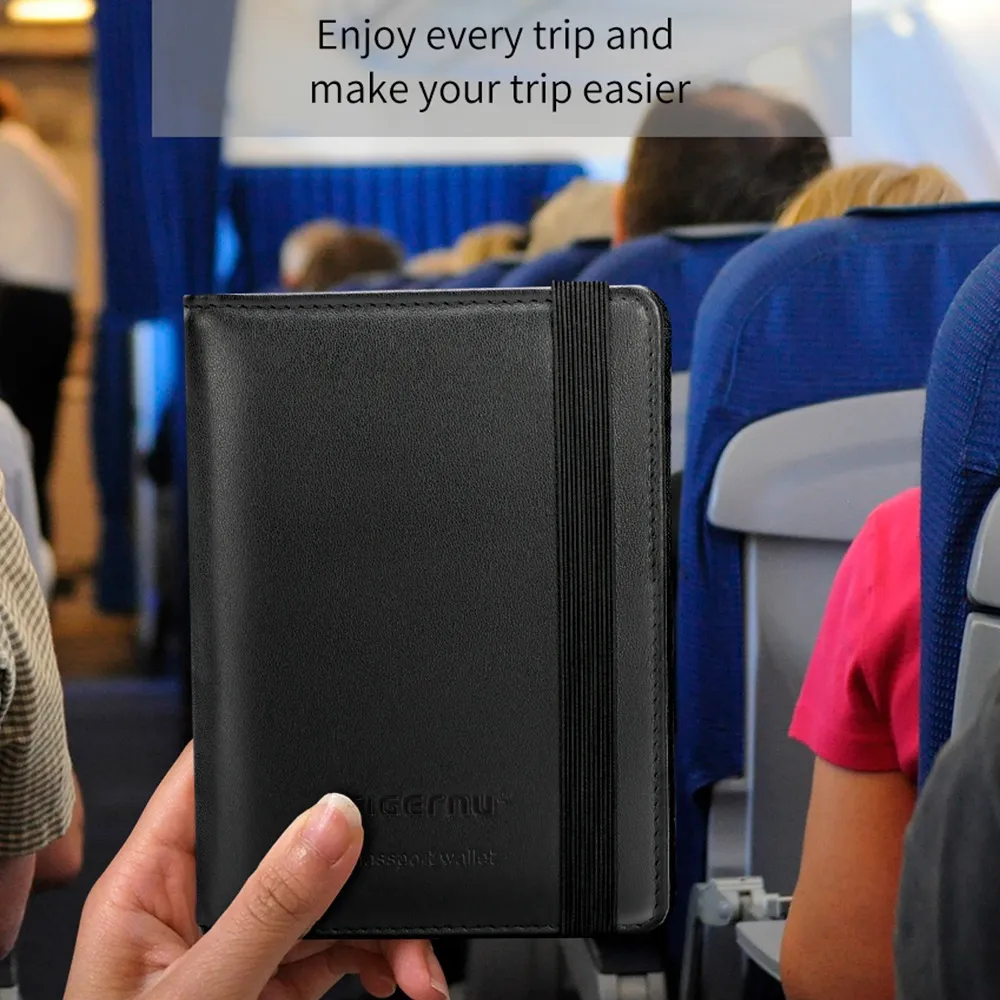 leather wallet with elastic band