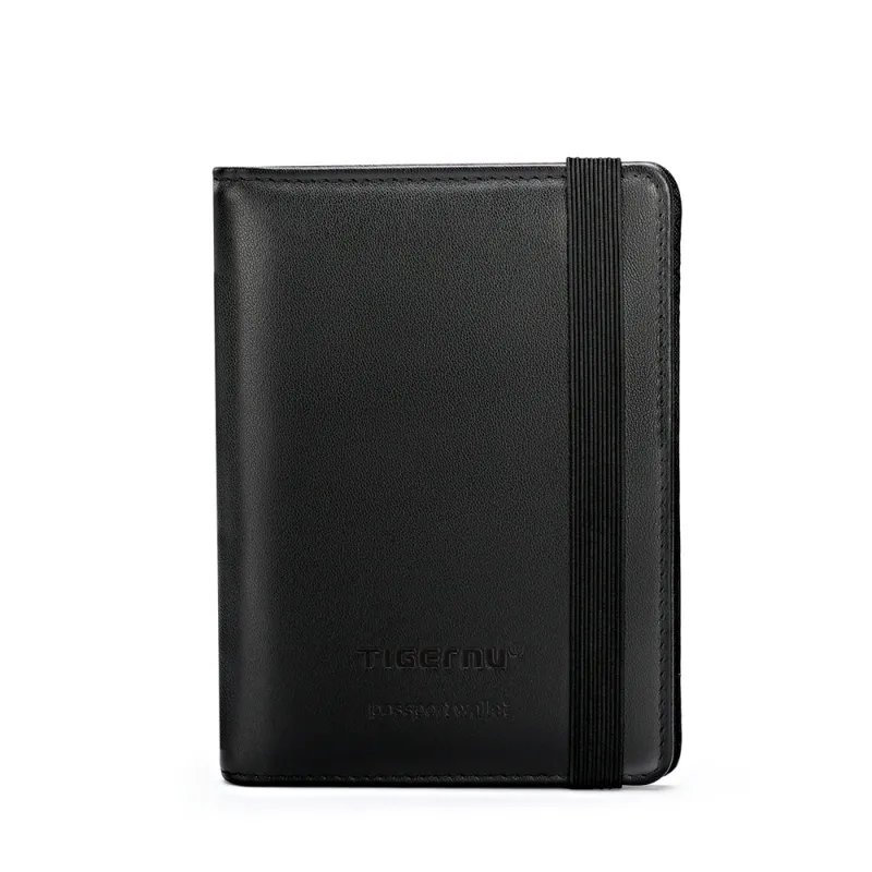 leather wallet with elastic band