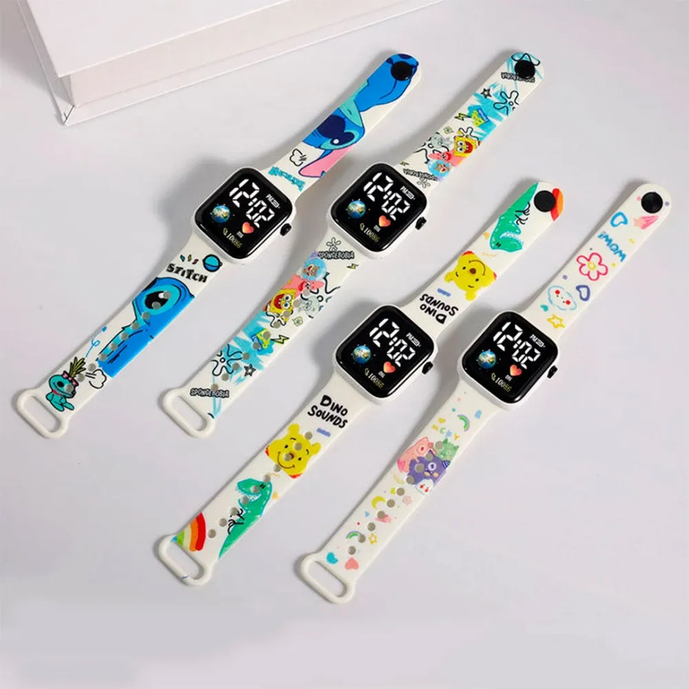 Cartoon Printed Digital Watch